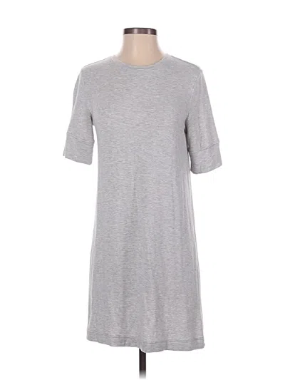 Pre-owned Lou & Grey Casual Dress In Gray