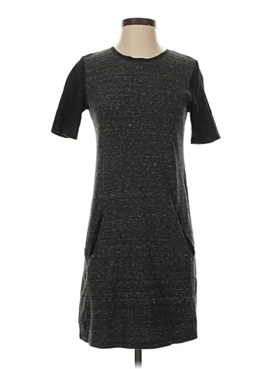 Pre-owned Lou & Grey Casual Dress In Gray