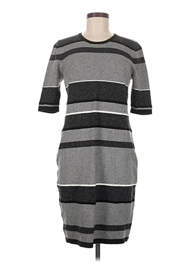 Pre-owned Lou & Grey Casual Dress In Gray