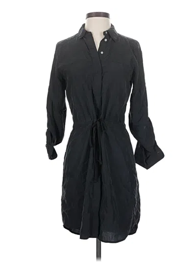 Pre-owned Lou & Grey Casual Dress In Gray