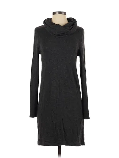 Pre-owned Lou & Grey Casual Dress In Gray