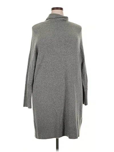 Pre-owned Lou & Grey Casual Dress In Gray