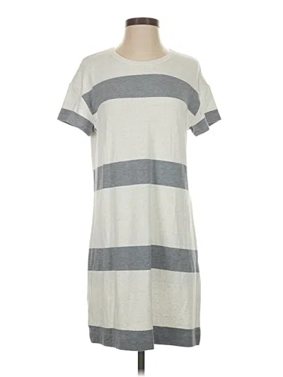 Pre-owned Lou & Grey Casual Dress In Gray