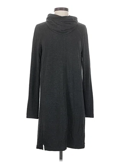 Pre-owned Lou & Grey Casual Dress In Gray