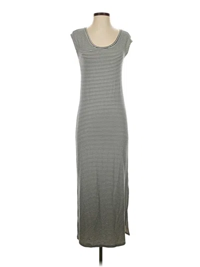 Pre-owned Lou & Grey Casual Dress In Gray