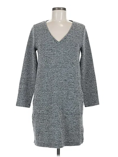 Pre-owned Lou & Grey Casual Dress In Gray