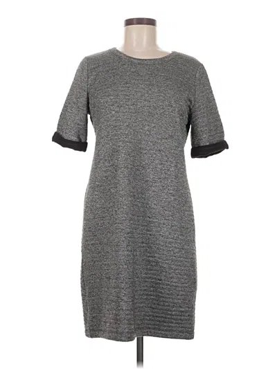 Pre-owned Lou & Grey Casual Dress In Gray