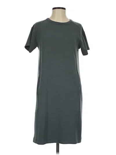 Pre-owned Lou & Grey Casual Dress In Gray