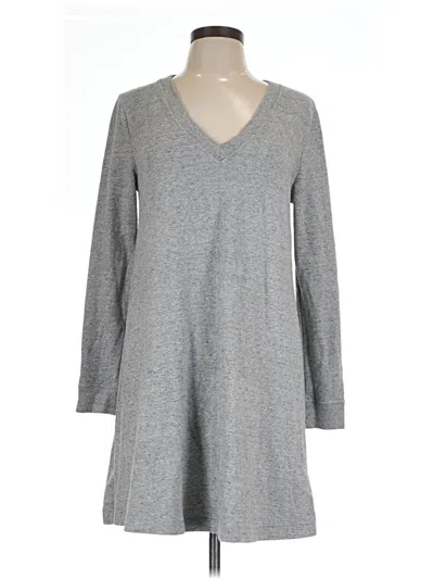 Pre-owned Lou & Grey Casual Dress In Gray