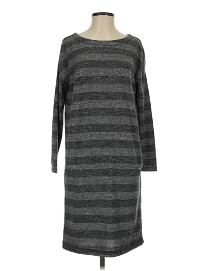 Pre-owned Lou & Grey Casual Dress In Gray