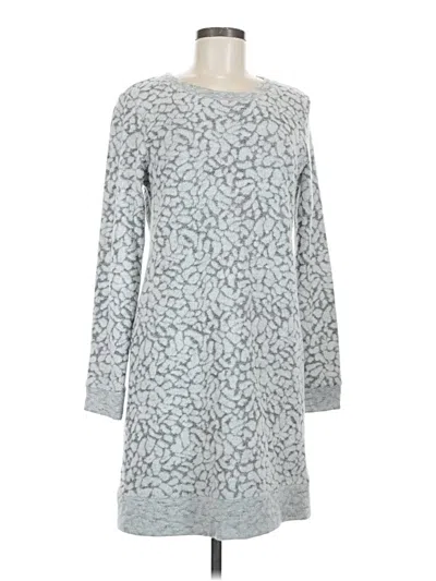 Pre-owned Lou & Grey Casual Dress In Gray