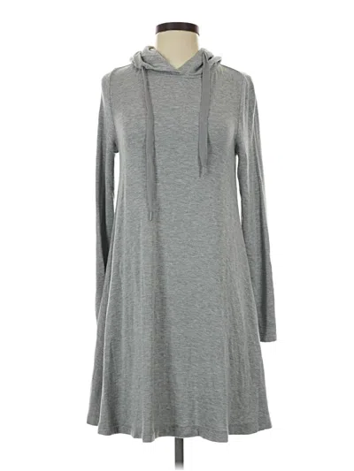 Pre-owned Lou & Grey Casual Dress In Gray