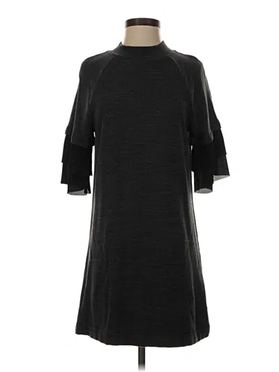 Pre-owned Lou & Grey Casual Dress In Gray