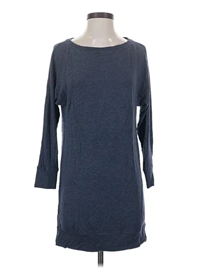 Pre-owned Lou & Grey Casual Dress In Gray