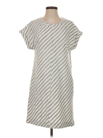 Pre-owned Lou & Grey Casual Dress In Gray