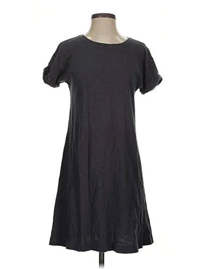 Pre-owned Lou & Grey Casual Dress In Gray