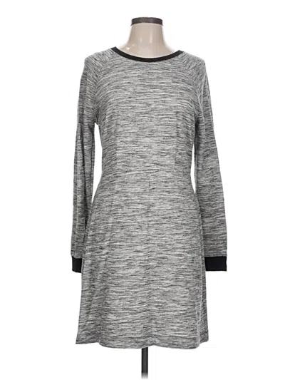 Pre-owned Lou & Grey Casual Dress In Gray