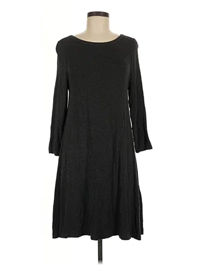 Pre-owned Lou & Grey Casual Dress In Gray