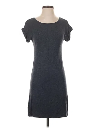 Pre-owned Lou & Grey Casual Dress In Gray
