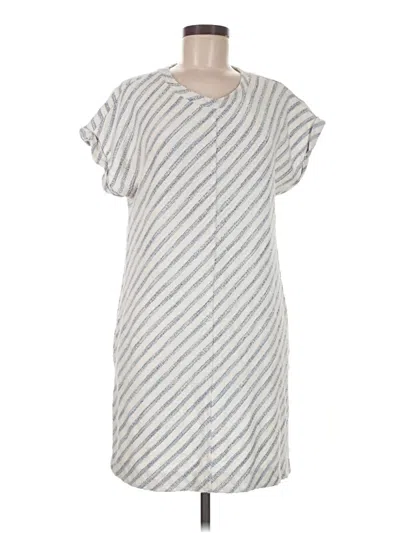 Pre-owned Lou & Grey Casual Dress In Gray