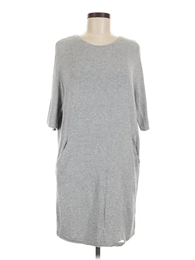 Pre-owned Lou & Grey Casual Dress In Gray