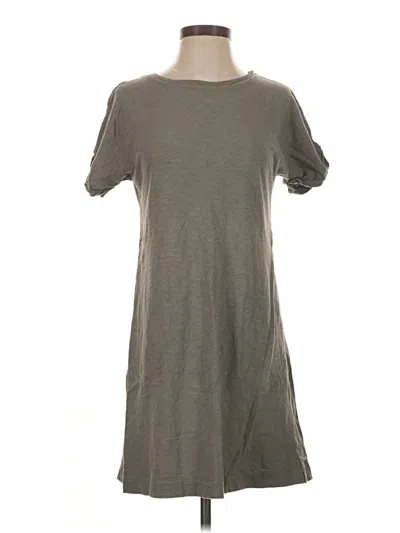 Pre-owned Lou & Grey Casual Dress In Gray