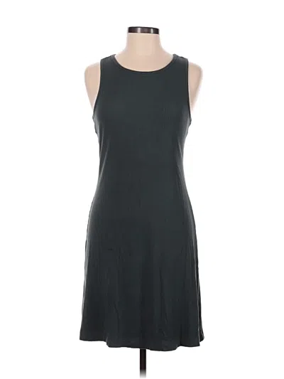 Pre-owned Lou & Grey Casual Dress In Gray