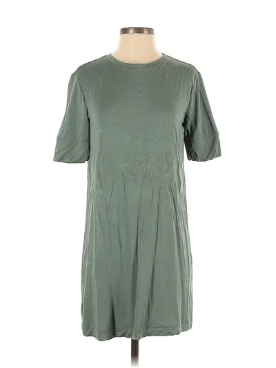 Pre-owned Lou & Grey Casual Dress In Green