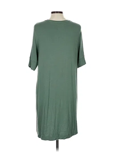 Pre-owned Lou & Grey Casual Dress In Green