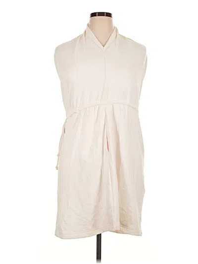 Pre-owned Lou & Grey Casual Dress In Ivory