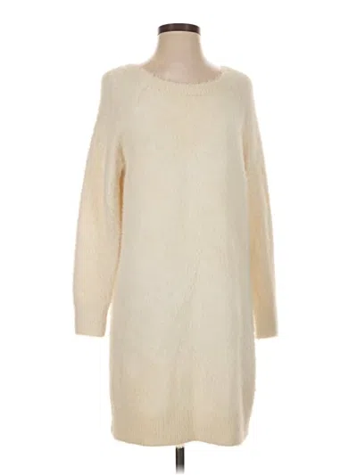 Pre-owned Lou & Grey Casual Dress In Ivory