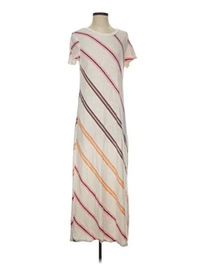 Pre-owned Lou & Grey Casual Dress In Ivory