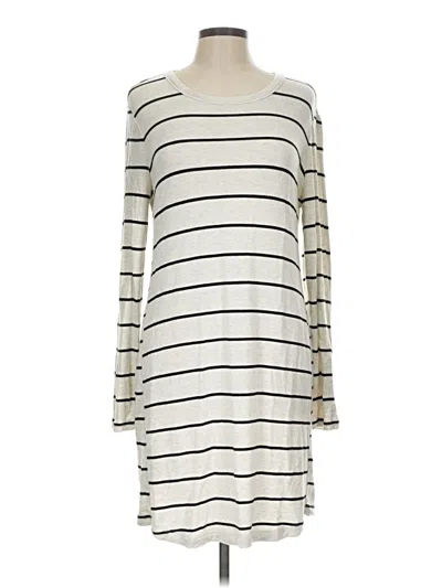 Pre-owned Lou & Grey Casual Dress In Ivory