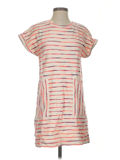 Pre-owned Lou & Grey Casual Dress In Orange