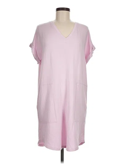 Pre-owned Lou & Grey Casual Dress In Pink