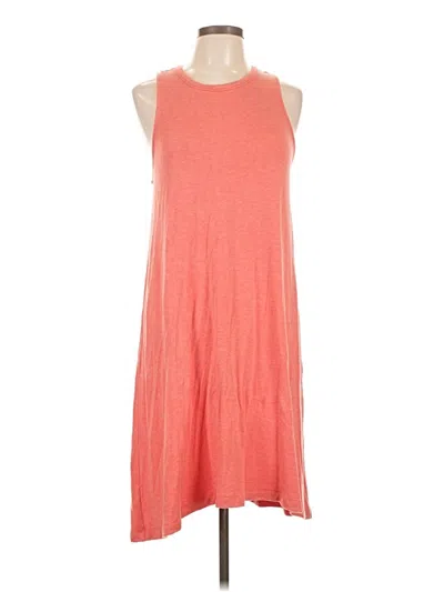 Pre-owned Lou & Grey Casual Dress In Pink
