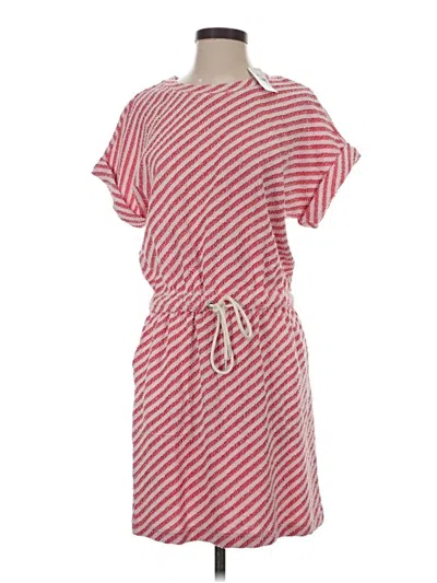 Pre-owned Lou & Grey Casual Dress In Red