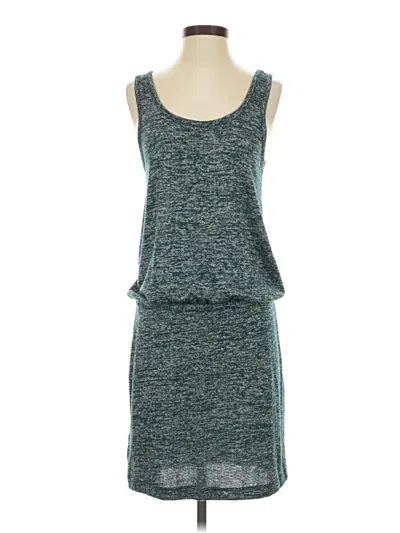 Pre-owned Lou & Grey Casual Dress In Teal