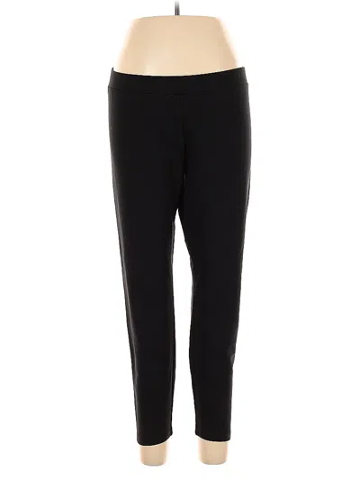 Pre-owned Lou & Grey Casual Pants In Black