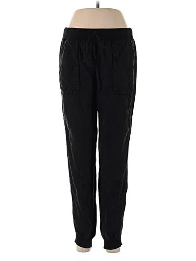 Pre-owned Lou & Grey Casual Pants In Black