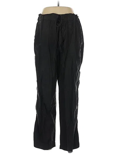 Pre-owned Lou & Grey Casual Pants In Black
