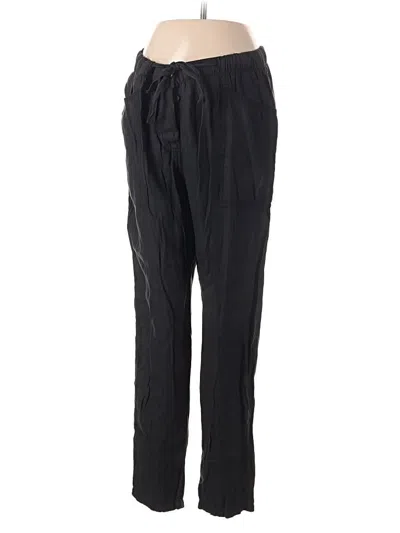 Pre-owned Lou & Grey Casual Pants In Black
