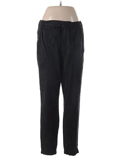Pre-owned Lou & Grey Casual Pants In Black