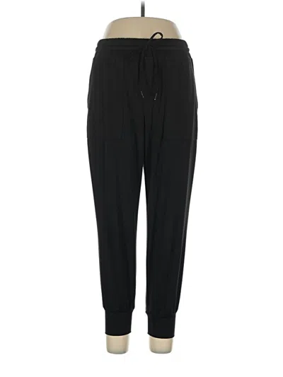 Pre-owned Lou & Grey Casual Pants In Black