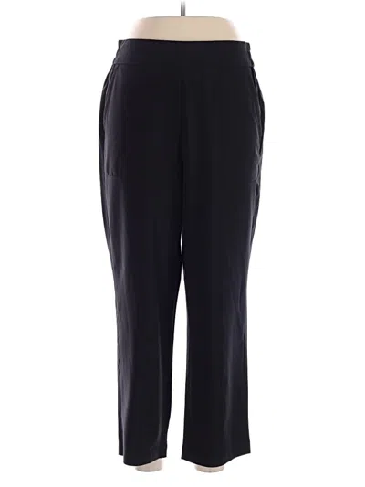 Pre-owned Lou & Grey Casual Pants In Black