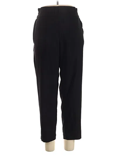 Pre-owned Lou & Grey Casual Pants In Black