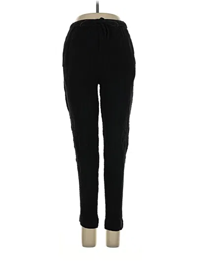 Pre-owned Lou & Grey Casual Pants In Black