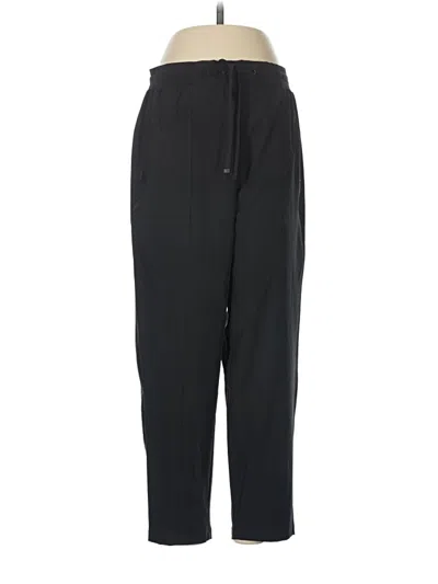 Pre-owned Lou & Grey Casual Pants In Black