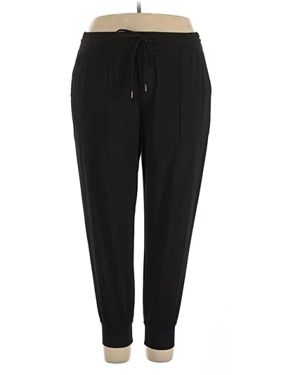 Pre-owned Lou & Grey Casual Pants In Black