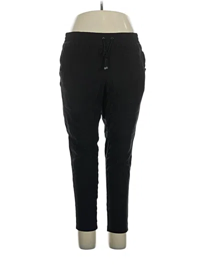 Pre-owned Lou & Grey Casual Pants In Black